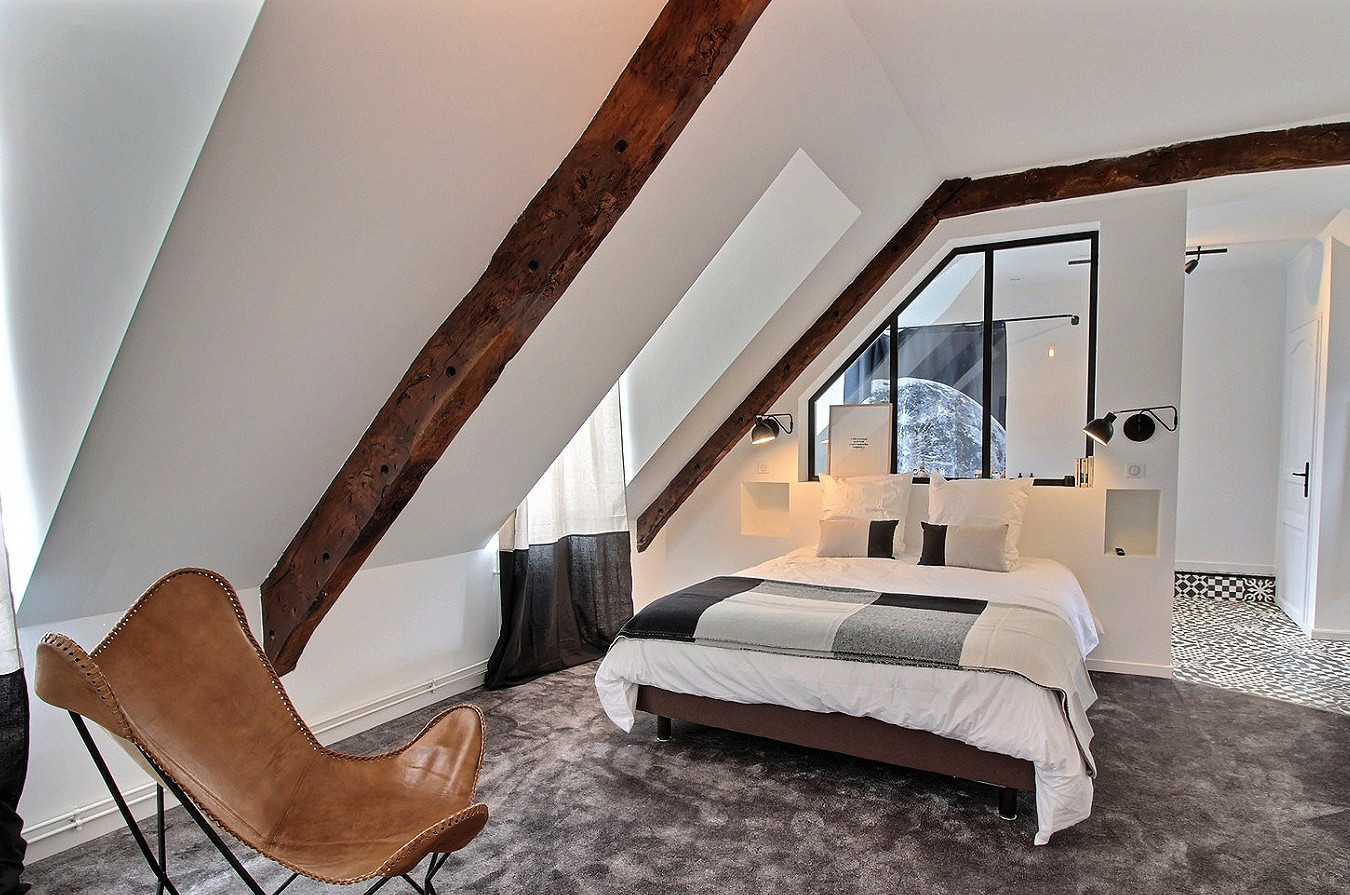 chambre avec poutres esprit vintage chambre avec poutres esprit vintage