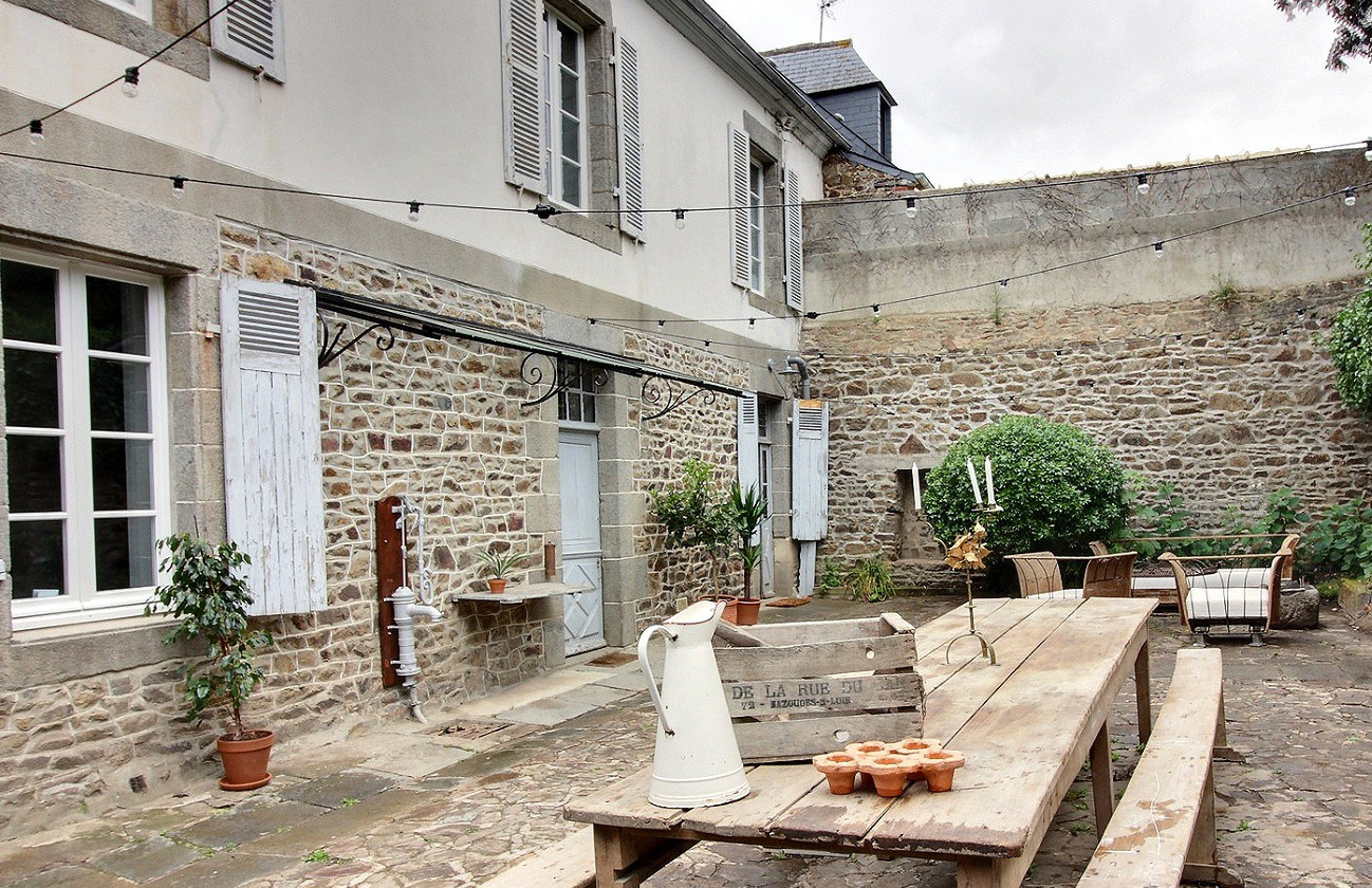 cour maison bretonne cour maison bretonne