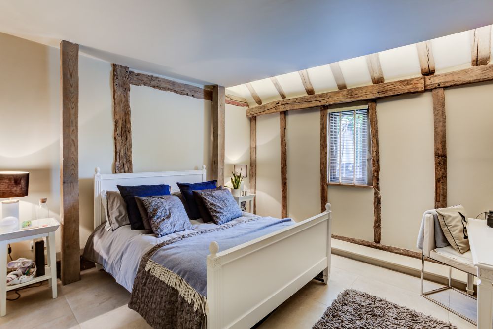 chambre avec poutres