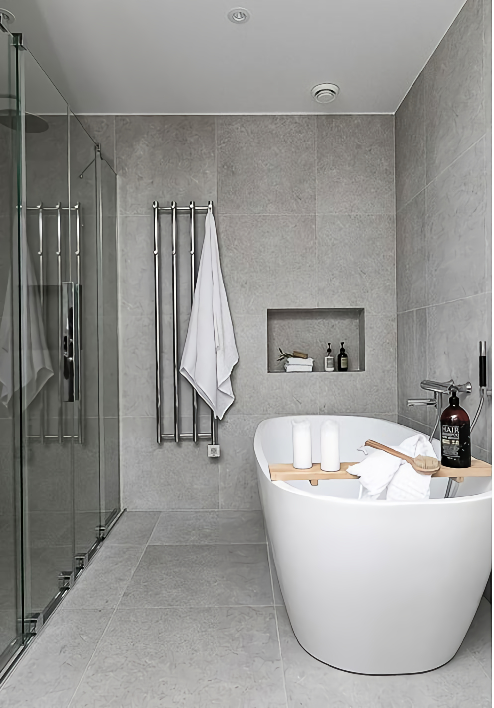 salle de bain design grise salle de bain design grise