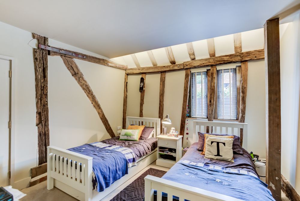 chambre avec poutres