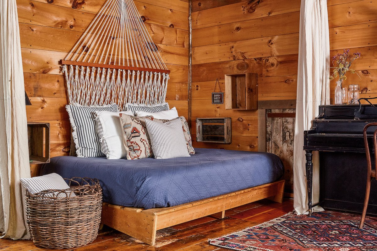 chambre maison en bois