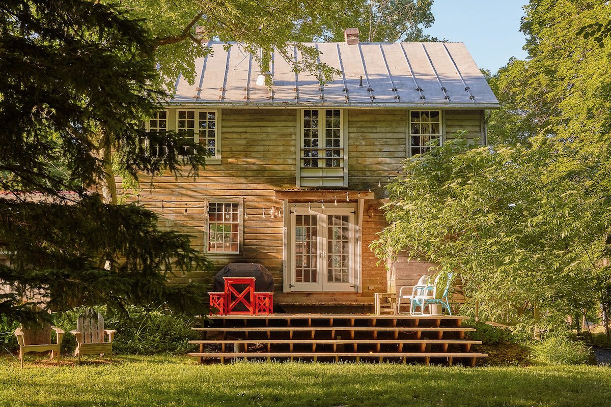 façade grange rénovée