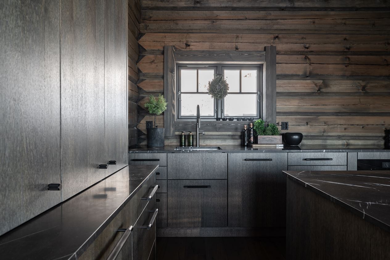 cuisine ouverte chalet contemporain cuisine ouverte chalet contemporain