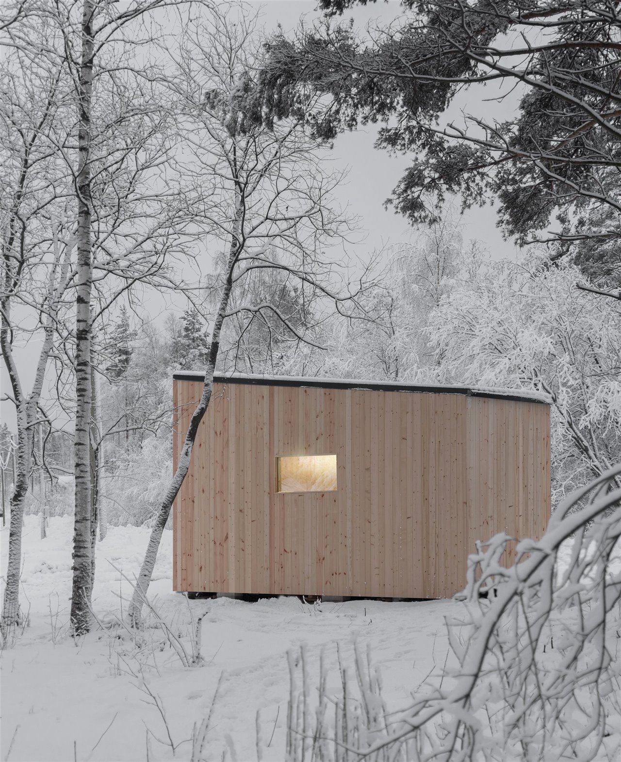 façade cabane design 11m2