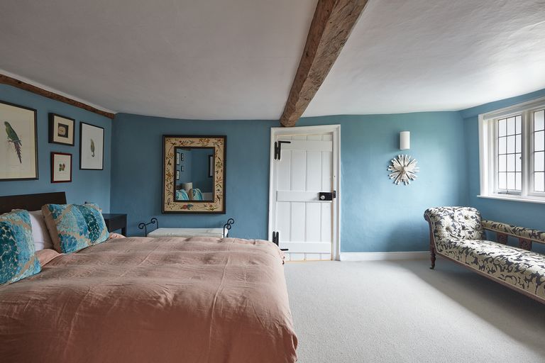 chambre avec poutres