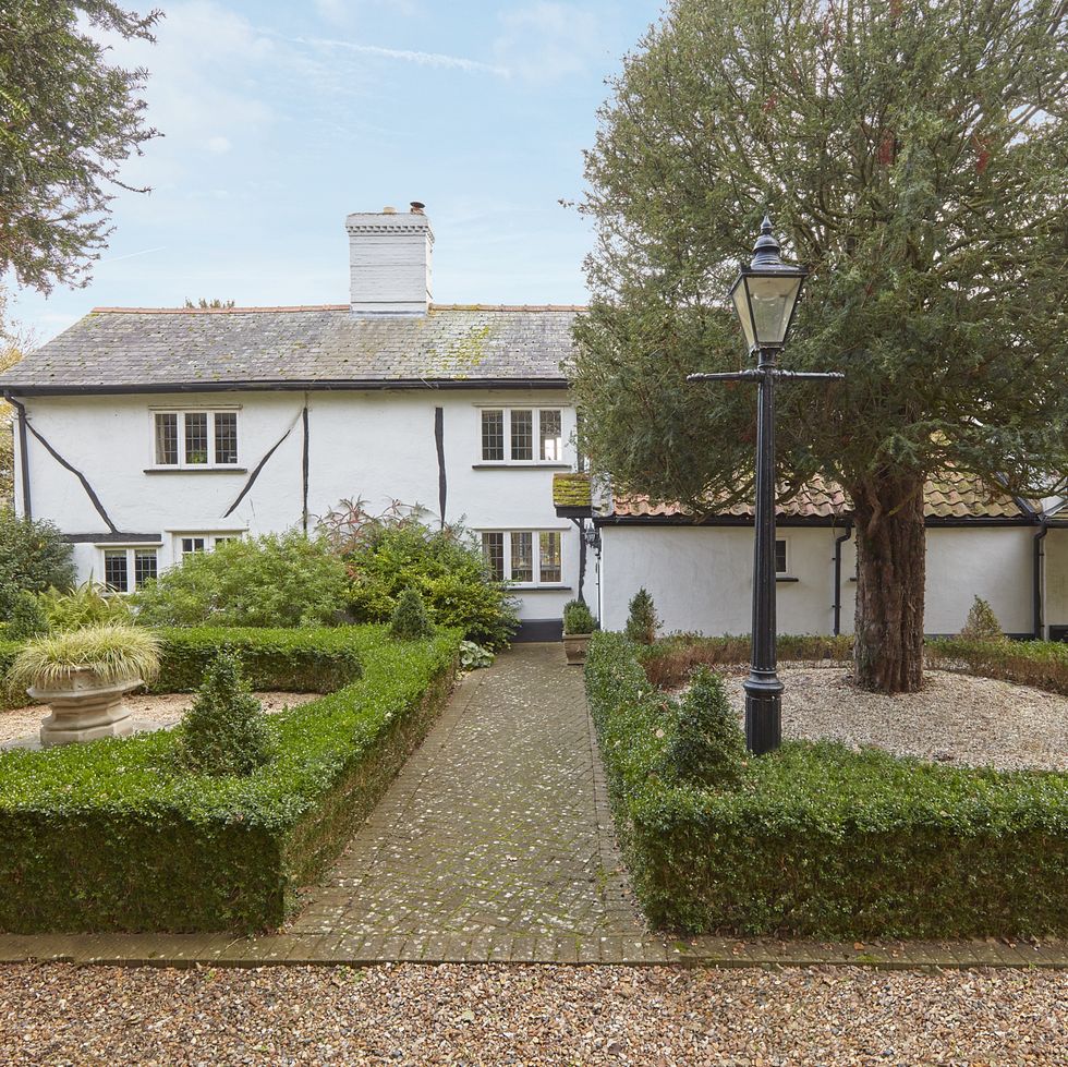 façade cottage anglais