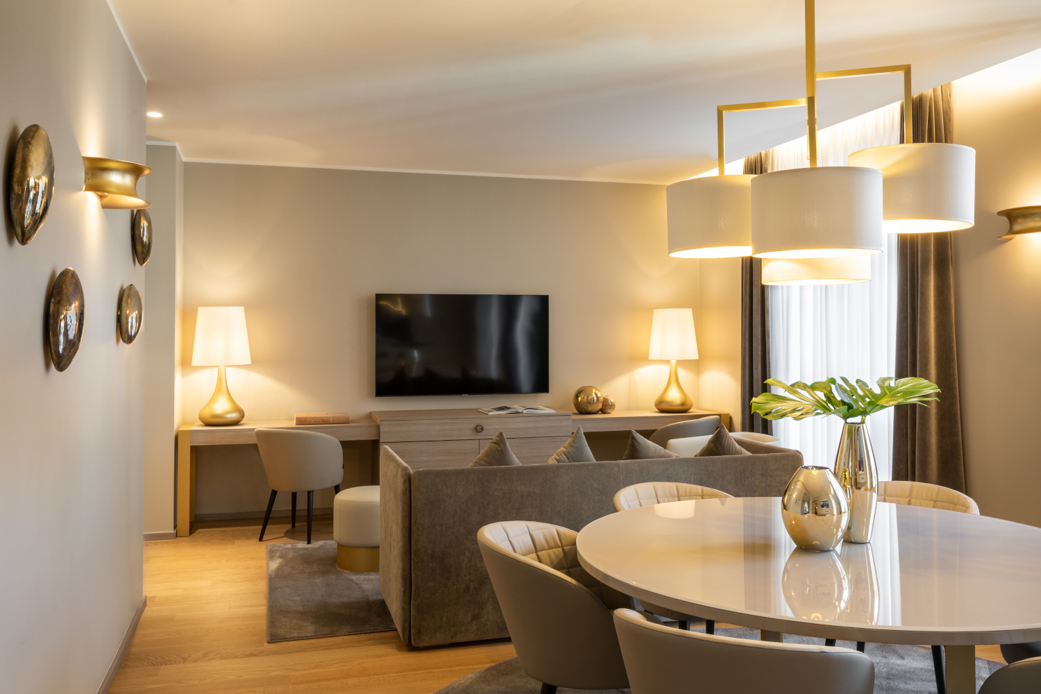 salon décoration contemporaine