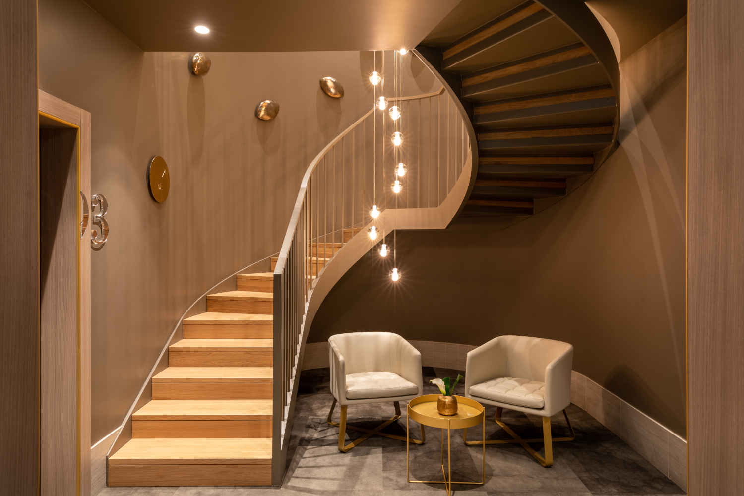 escalier bois design
