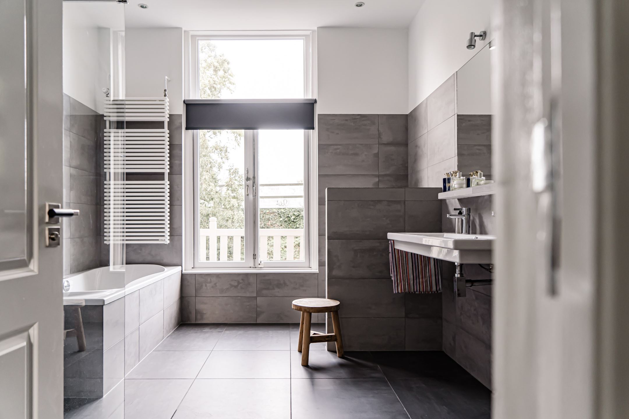 salle de bain grise salle de bain grise