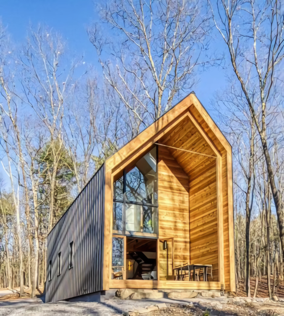 façade cabane contemporaine façade cabane contemporaine