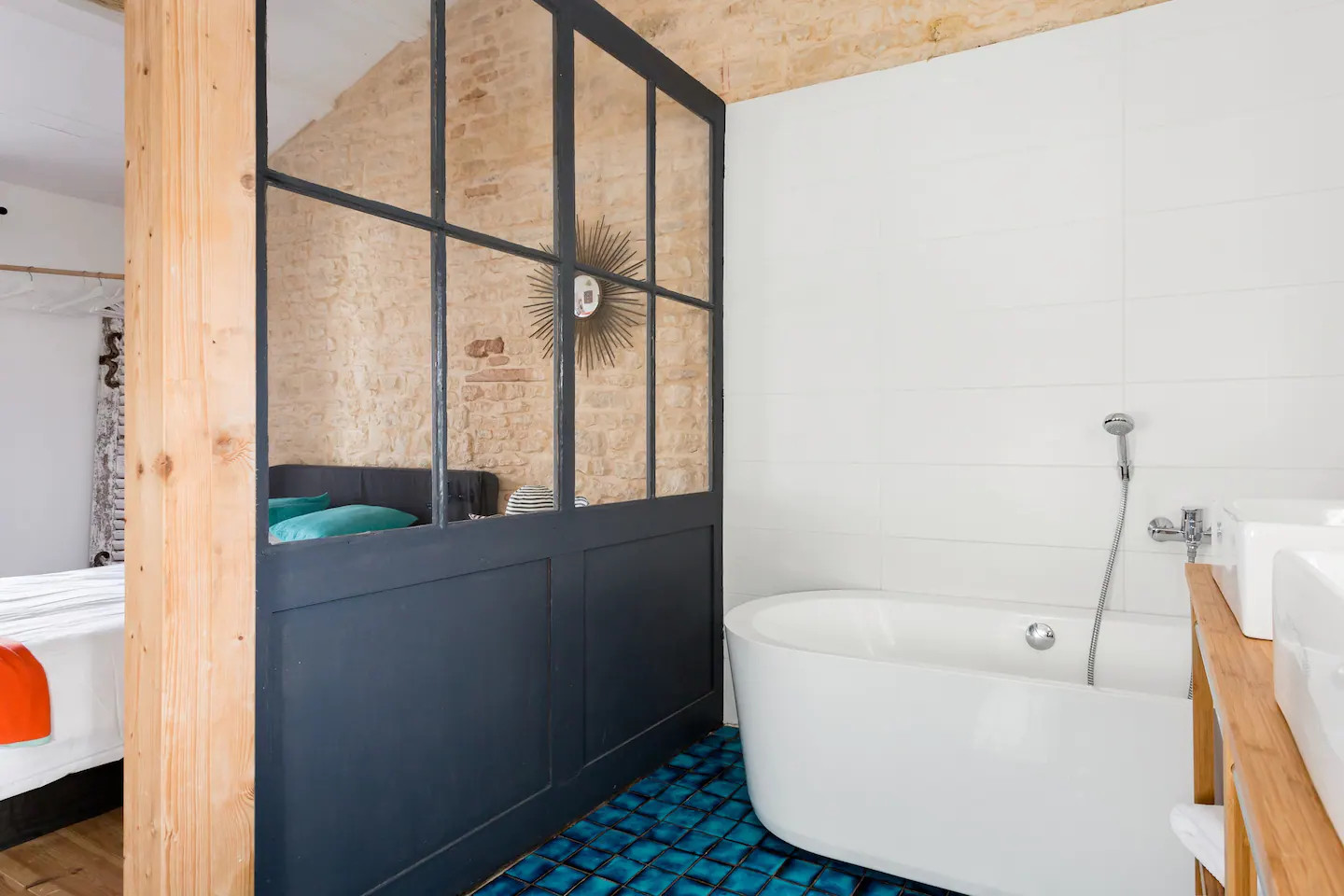 salle de bain avec verrière salle de bain avec verrière