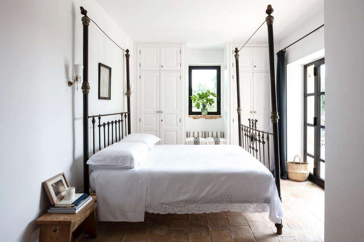 chambre décoration rustique chic 