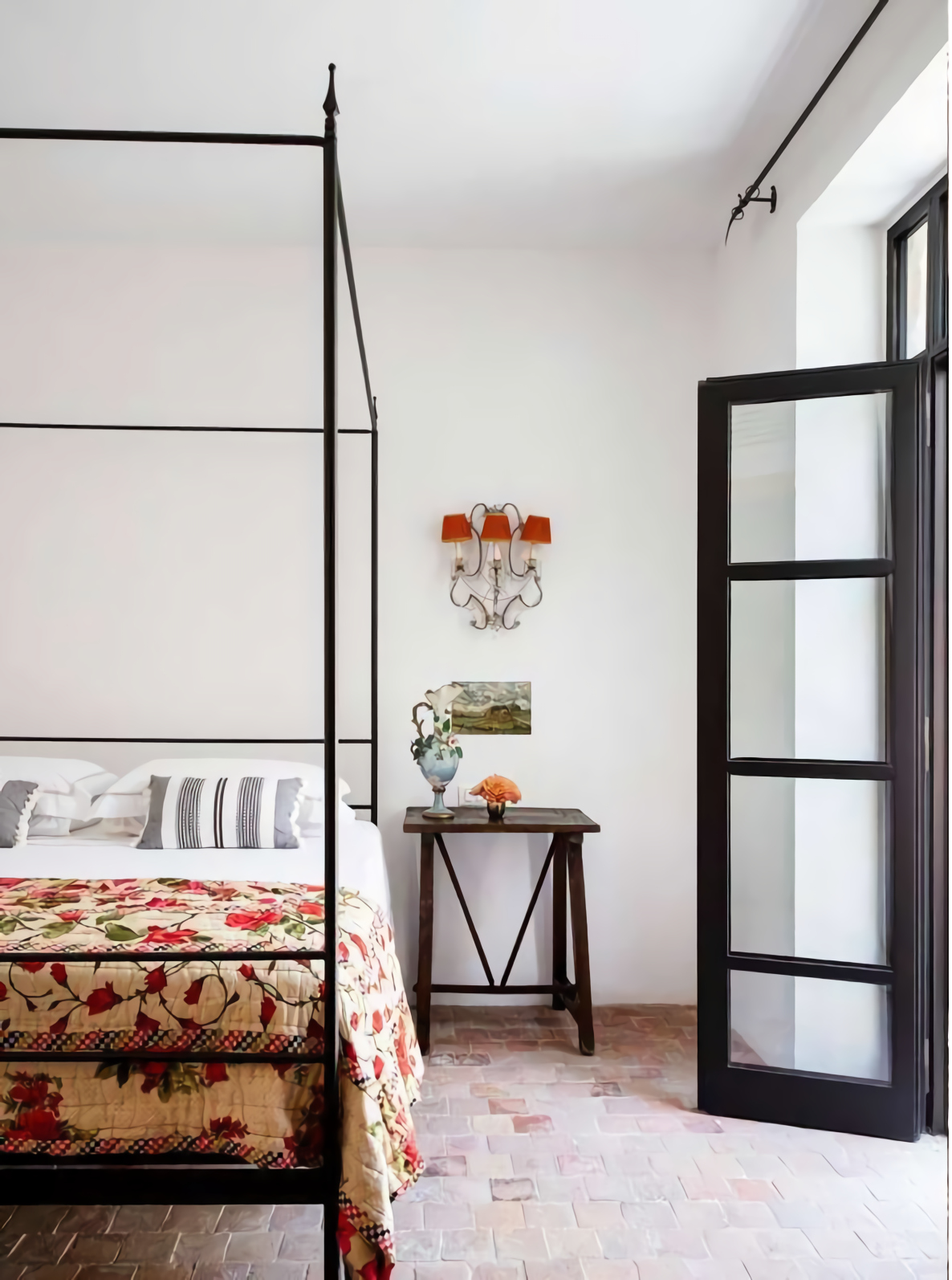 chambre décoration rustique chic
