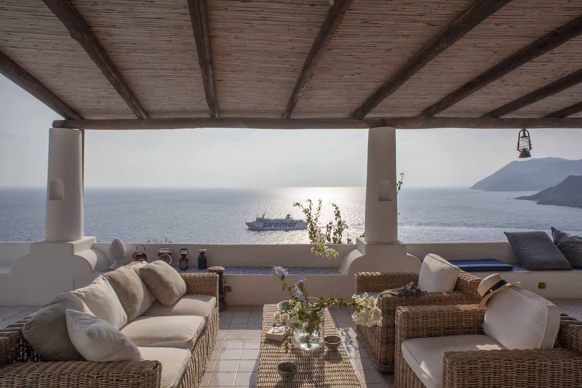 terrasse abritée