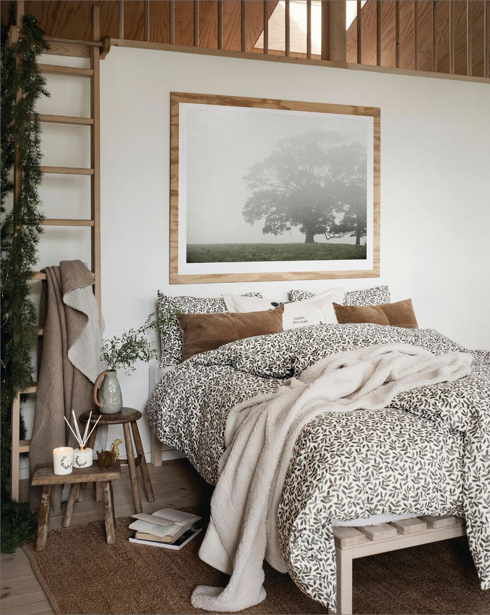 chambre maison en bois