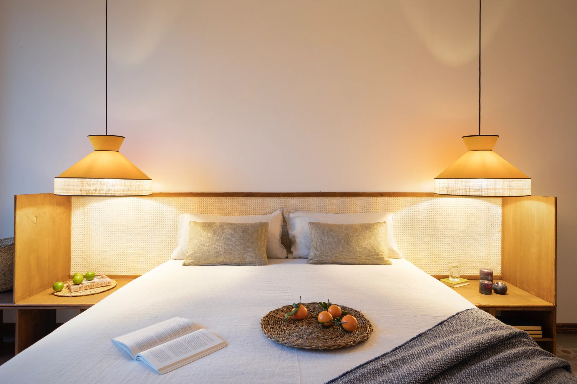 chambre couleur chaudes