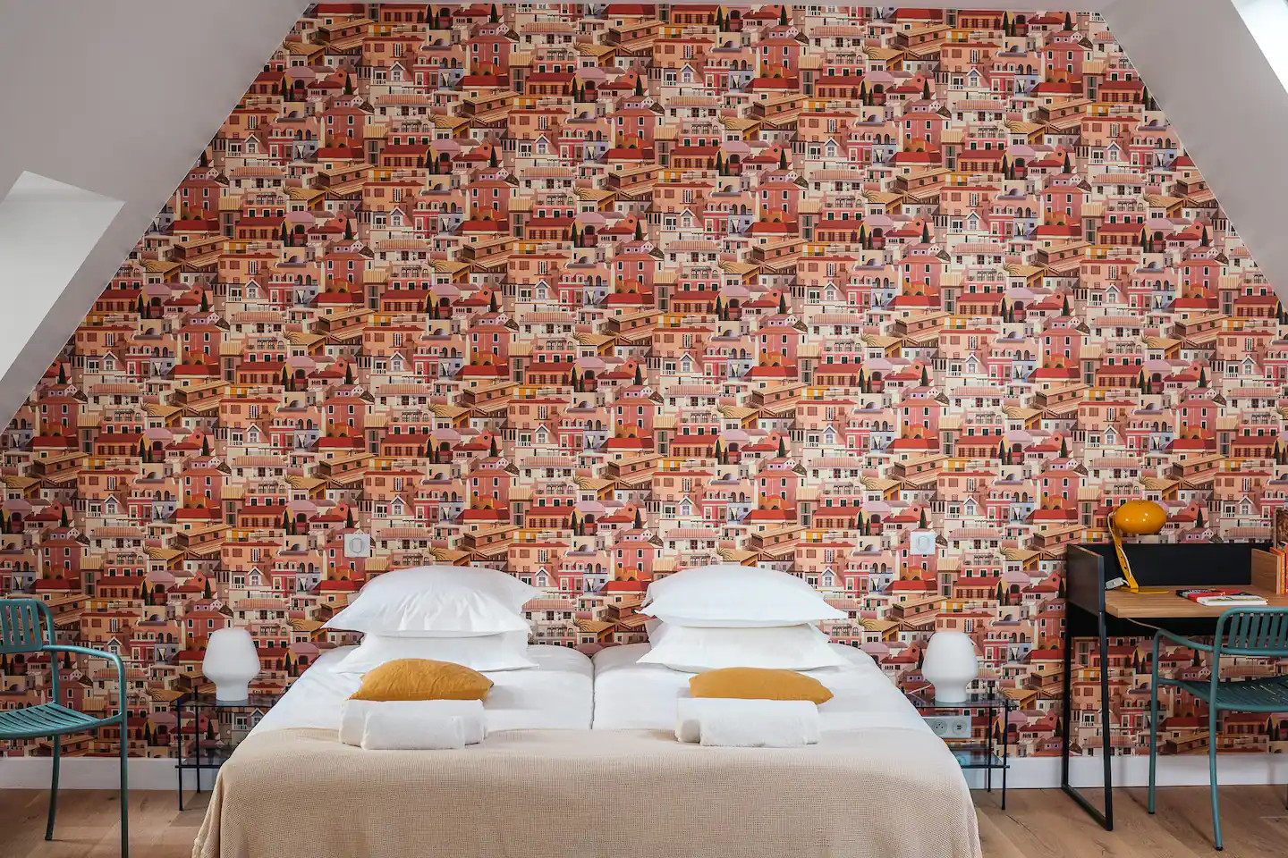 chambre papier-peint Isidore Leroy