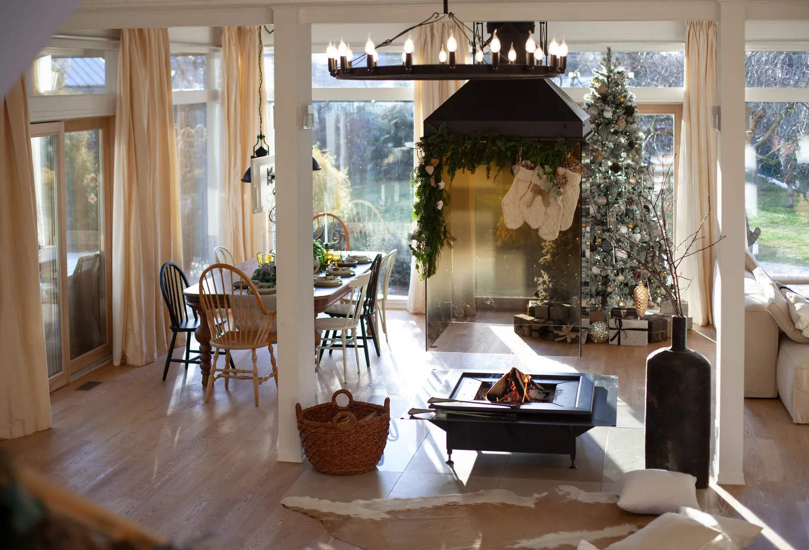 salon décoration Noël