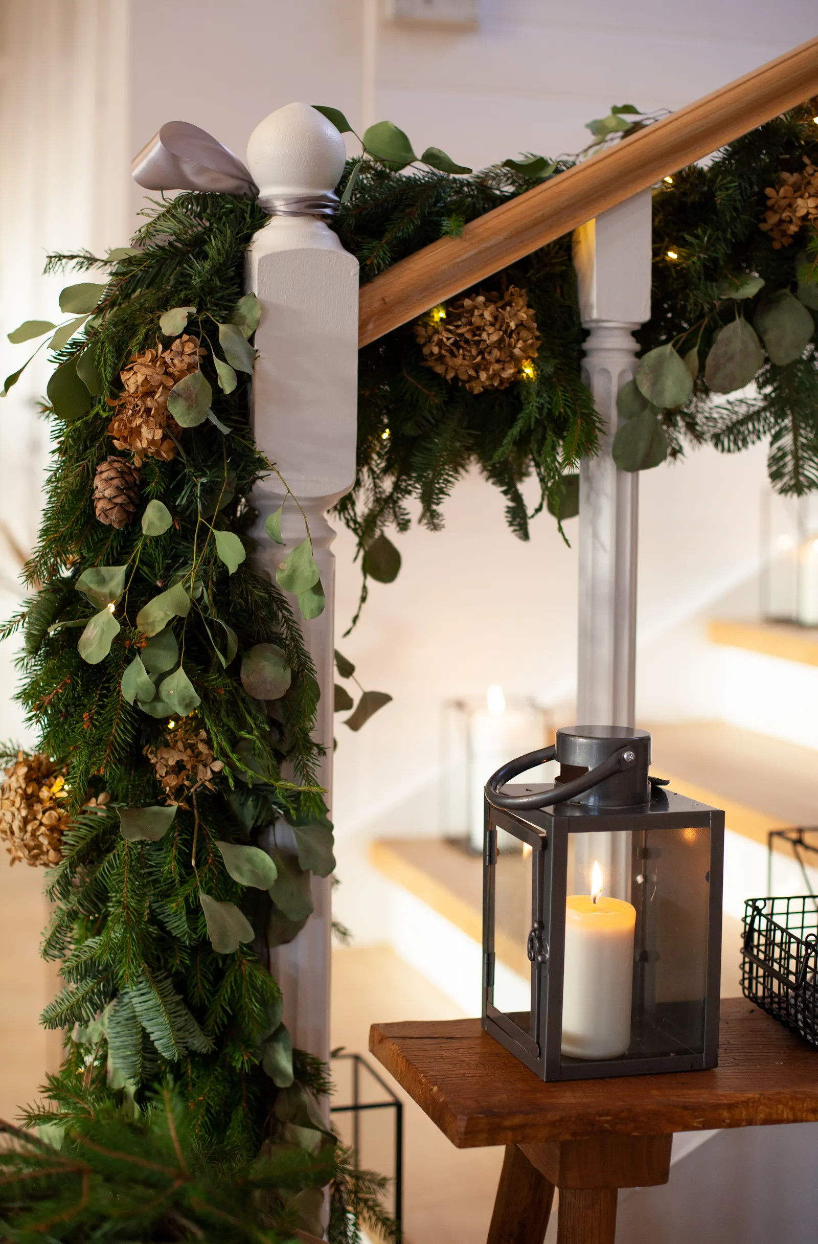 escalier décoration Noël