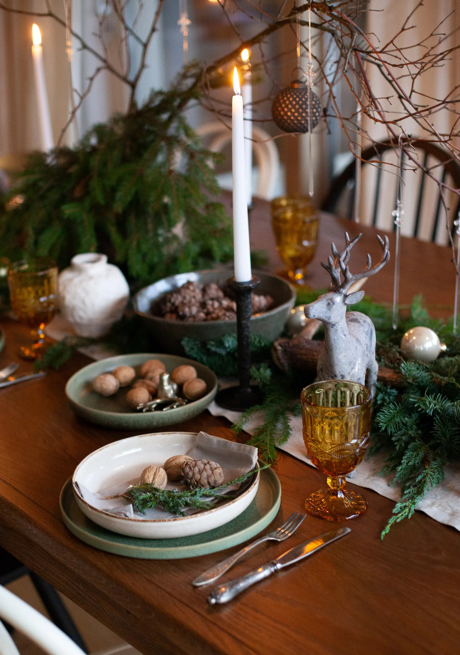 table décoration naturelle