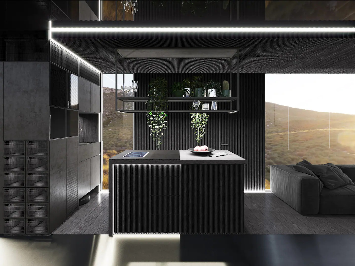 cuisine noire design cuisine noire design