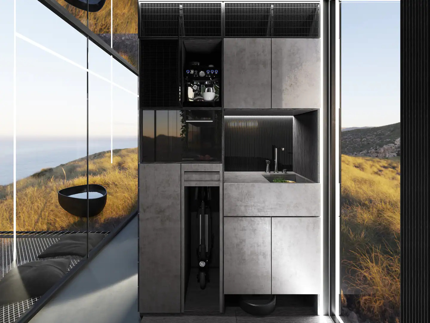 cuisine noire design cuisine noire design