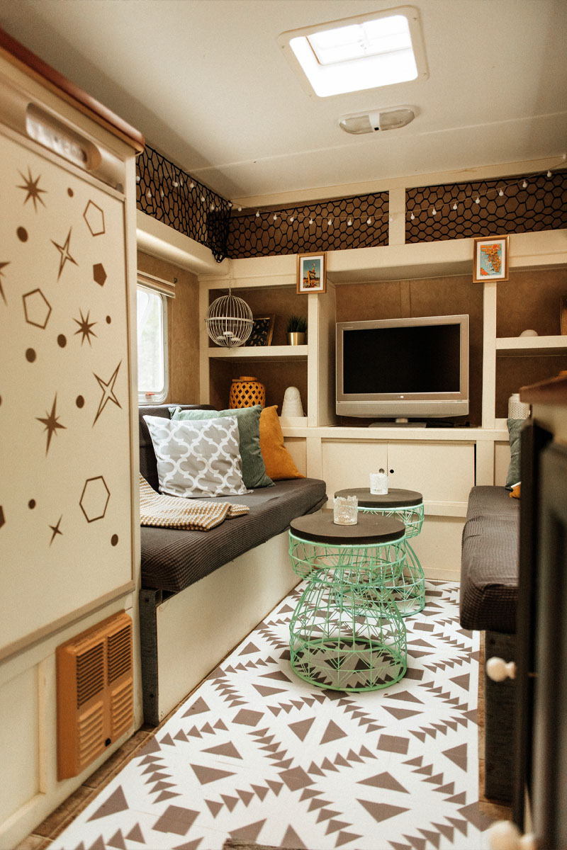 intérieur caravane rénovée décoration design intérieur caravane rénovée décoration design