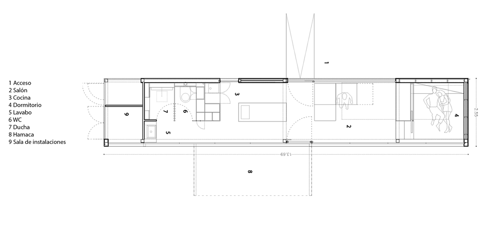 plan mini maison design 35m2 plan mini maison design 35m2