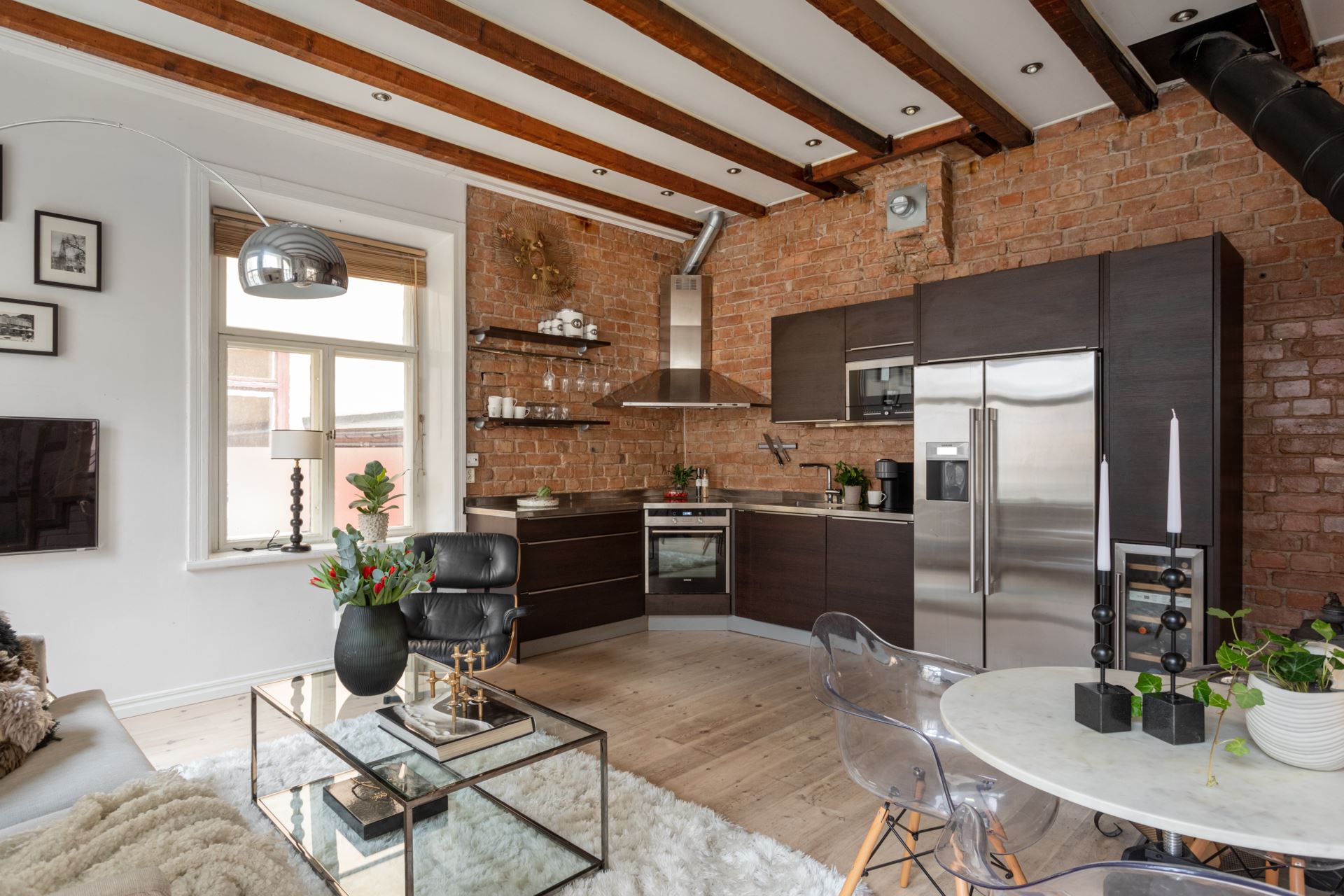 cuisine équipée ouverte et design