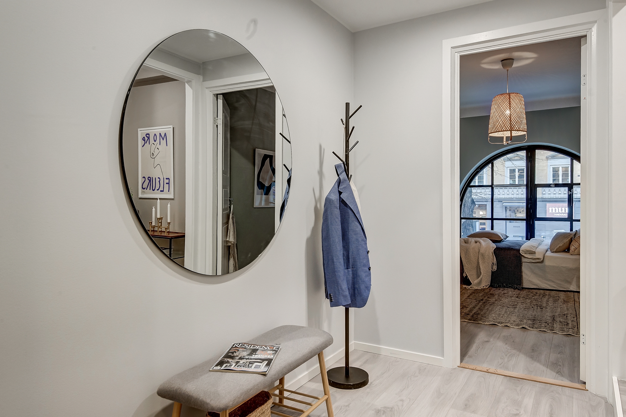 entrée décoration contemporaine