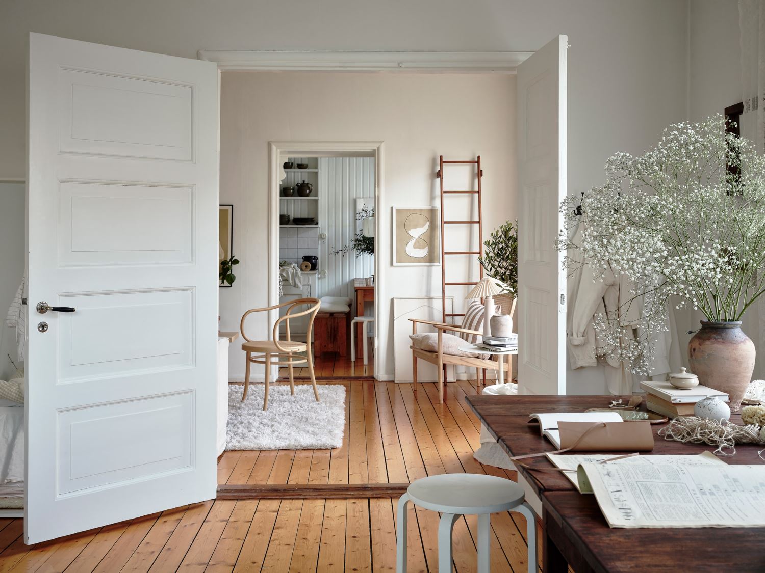 chambre décoration scandinave