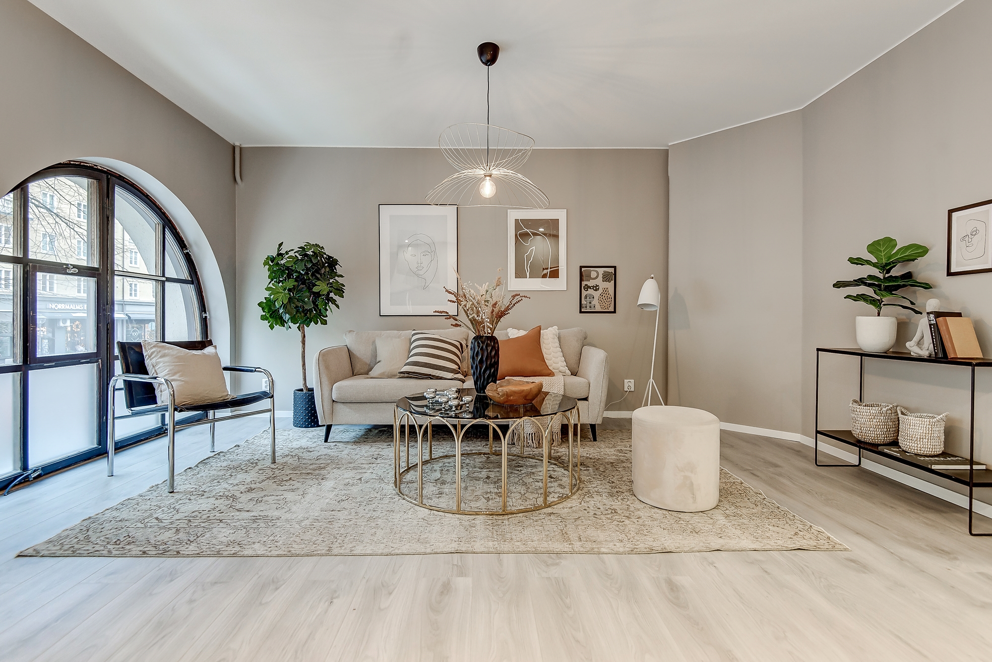 salon décoration contemporaine