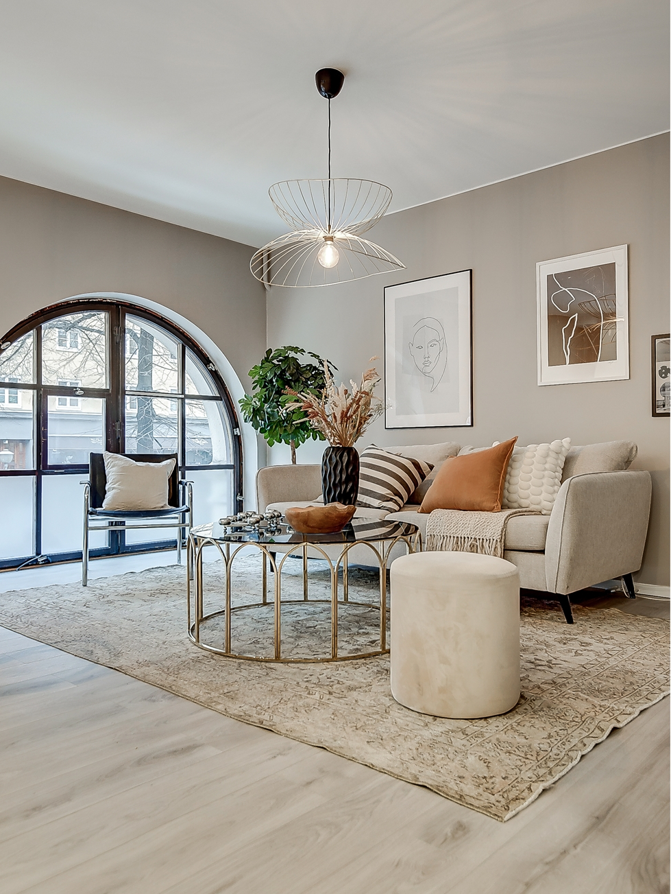 salon décoration contemporaine