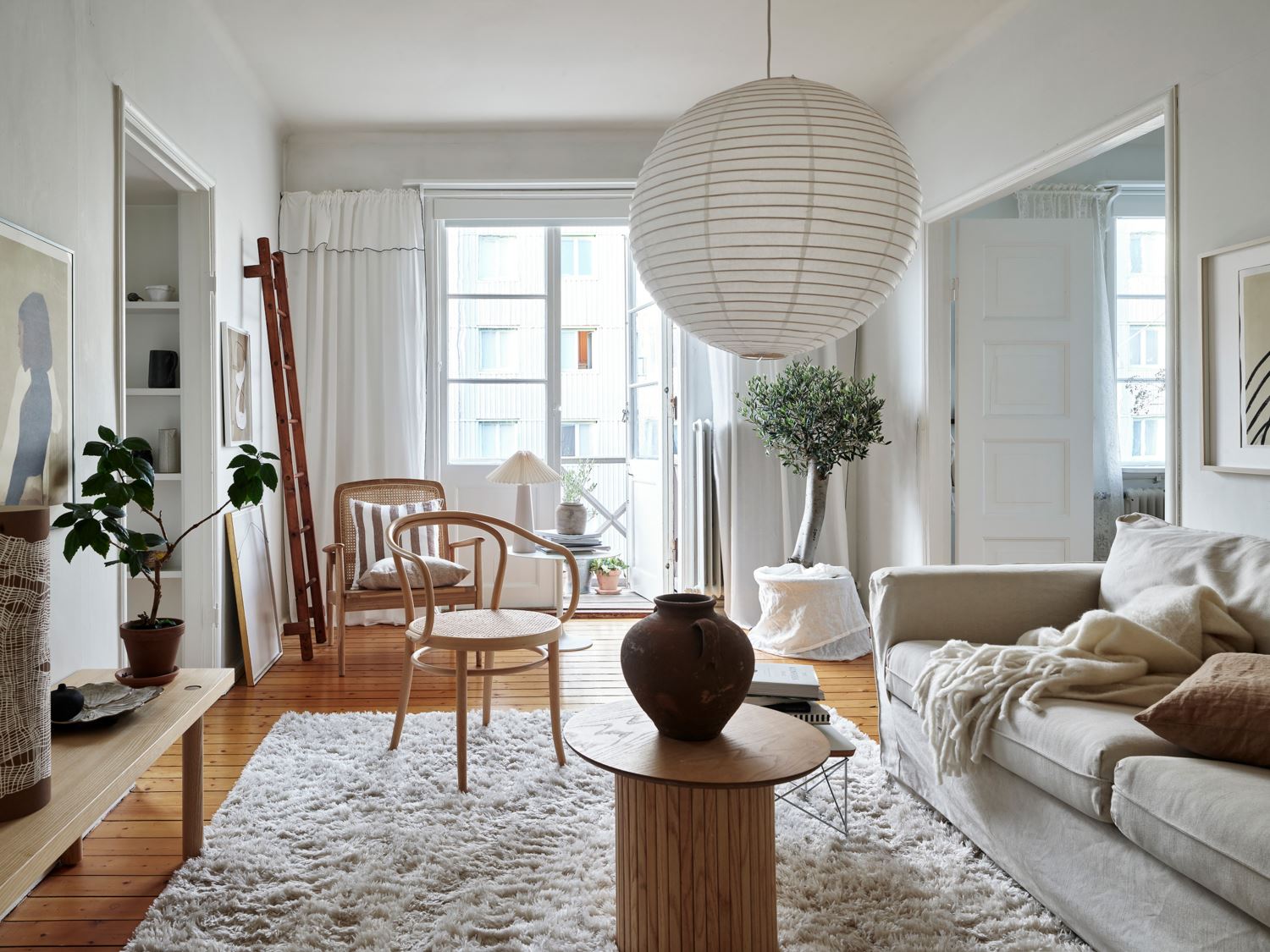 salon décoration scandinave