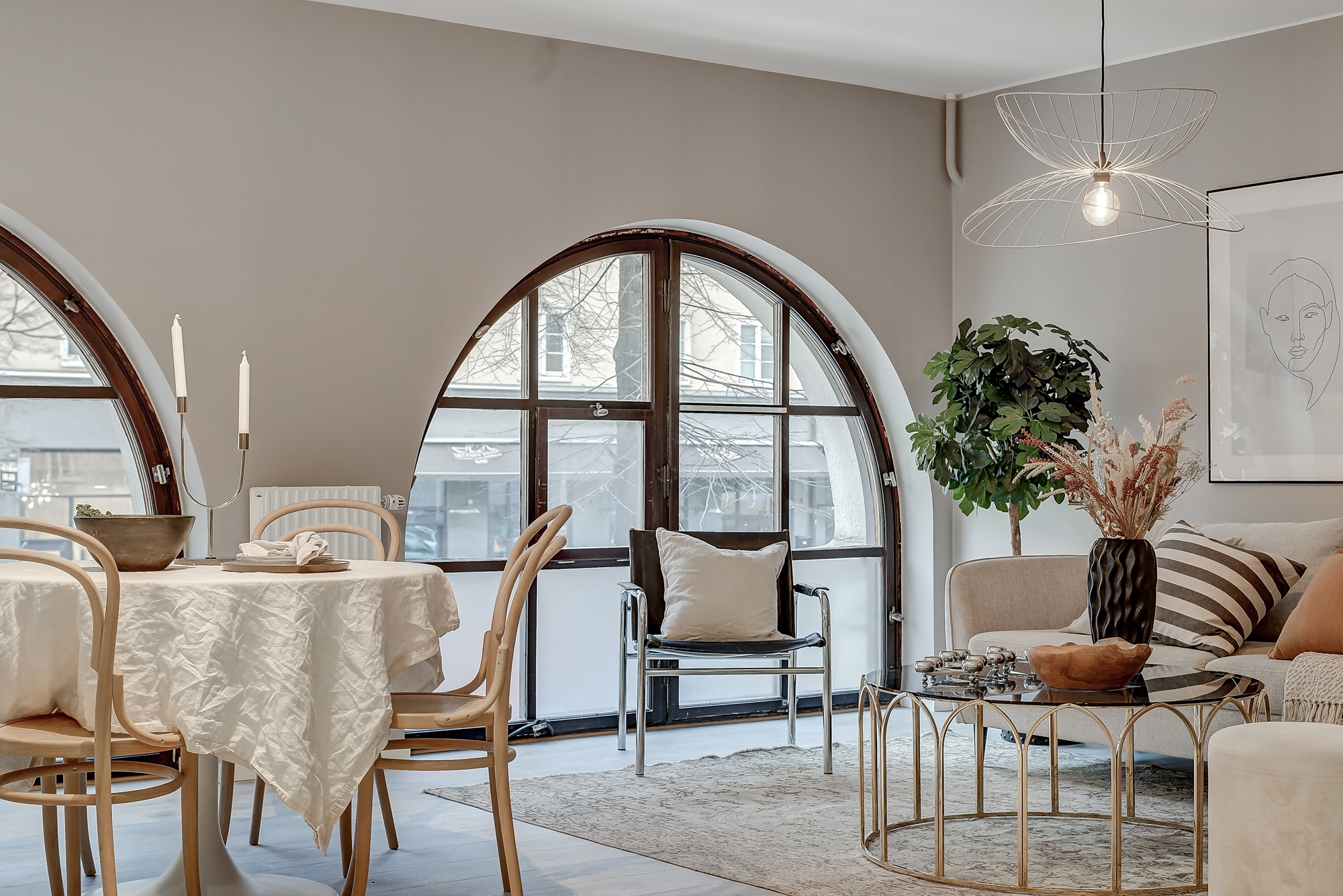salon décoration contemporaine