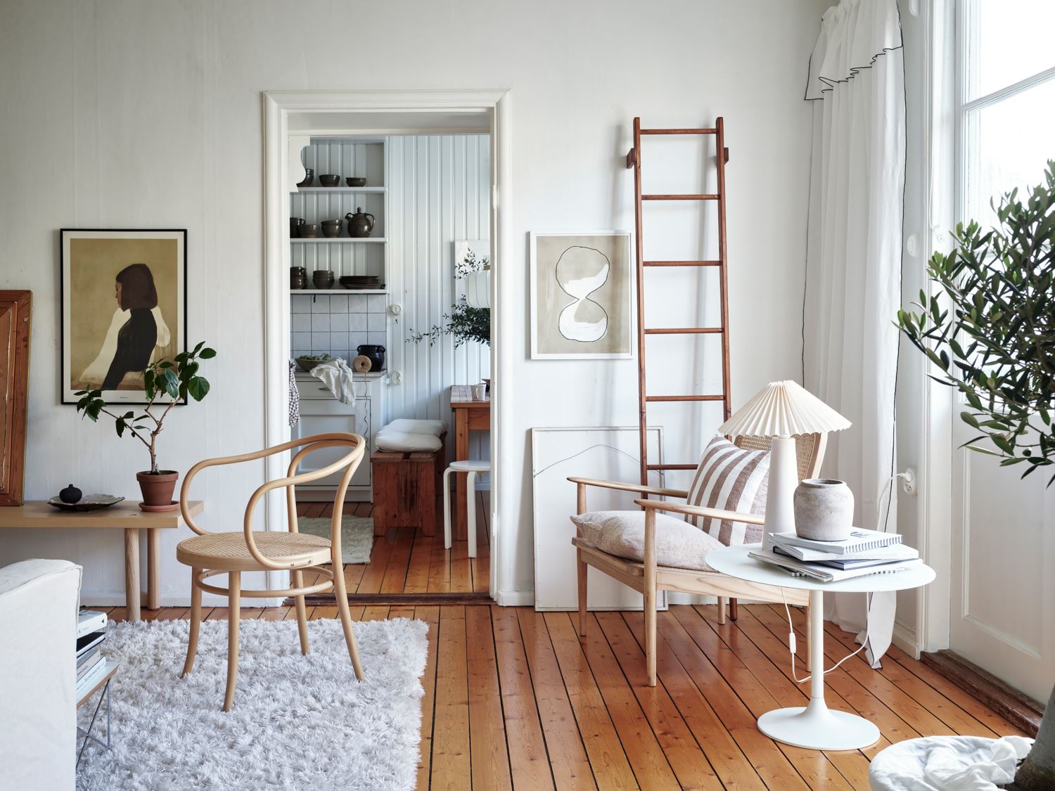 salon décoration scandinave