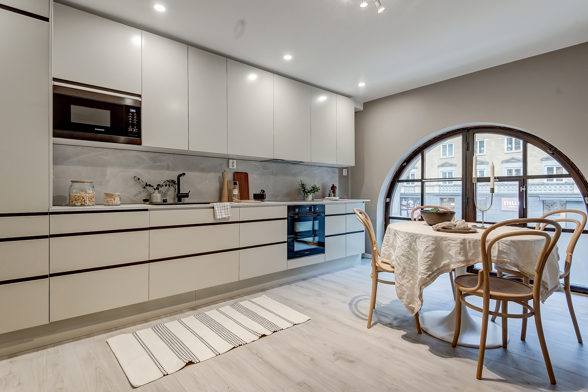 cuisine design beige