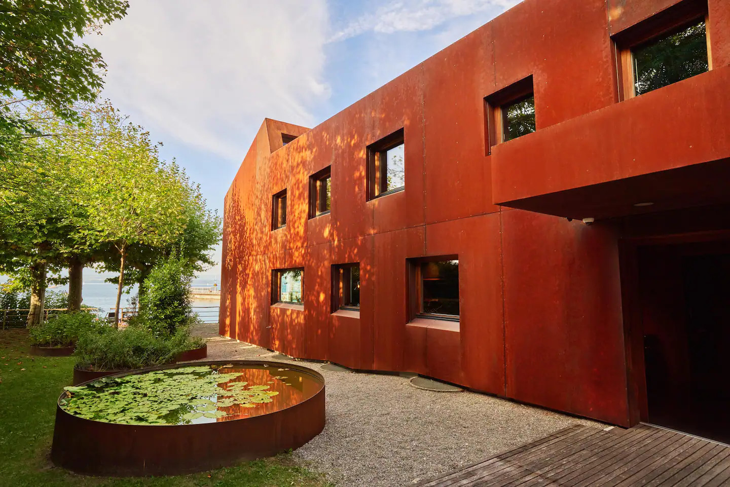 façade maison acier corten façade maison acier corten