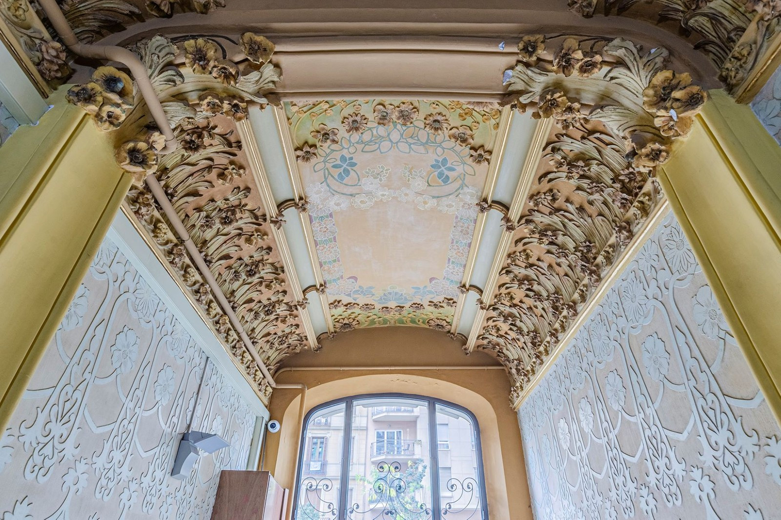 plafond Art Nouveau plafond Art Nouveau