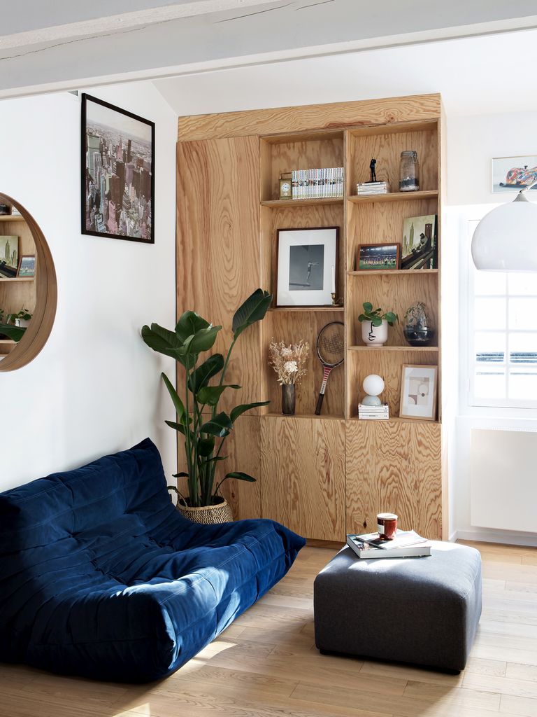 salon duplex minimaliste