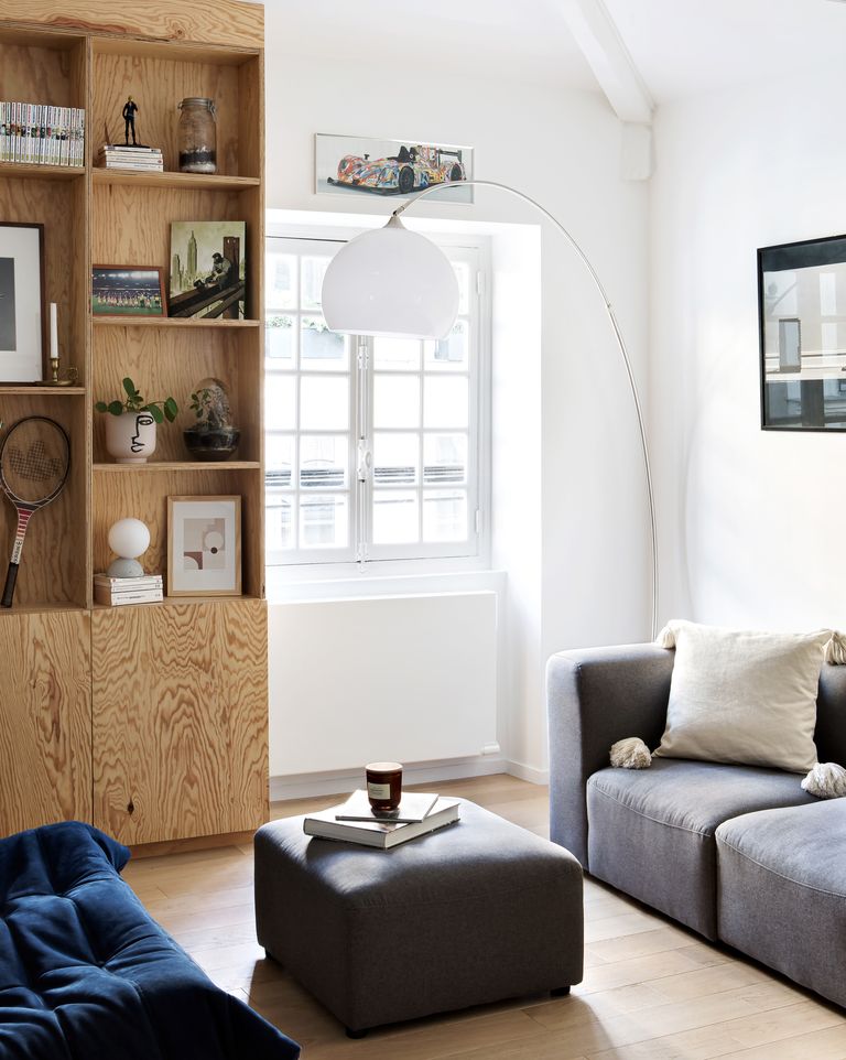 salon duplex minimaliste