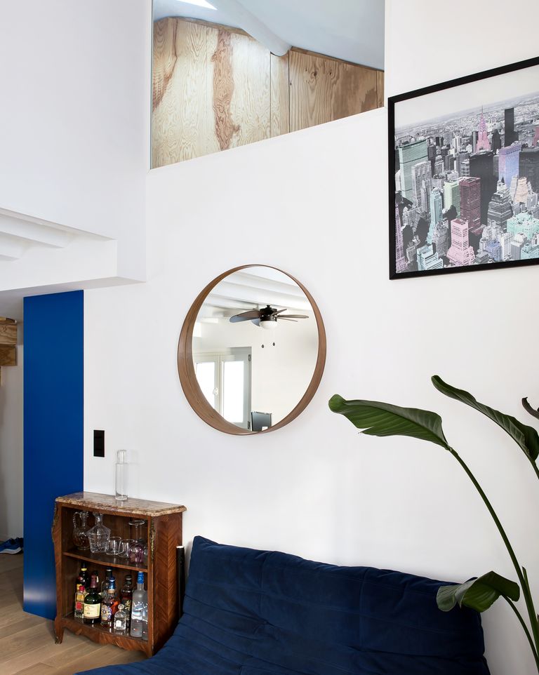 salon duplex minimaliste