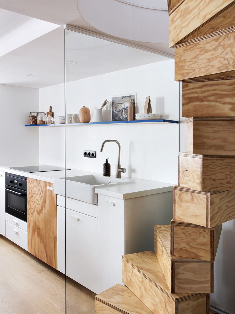 cuisine duplex minimaliste