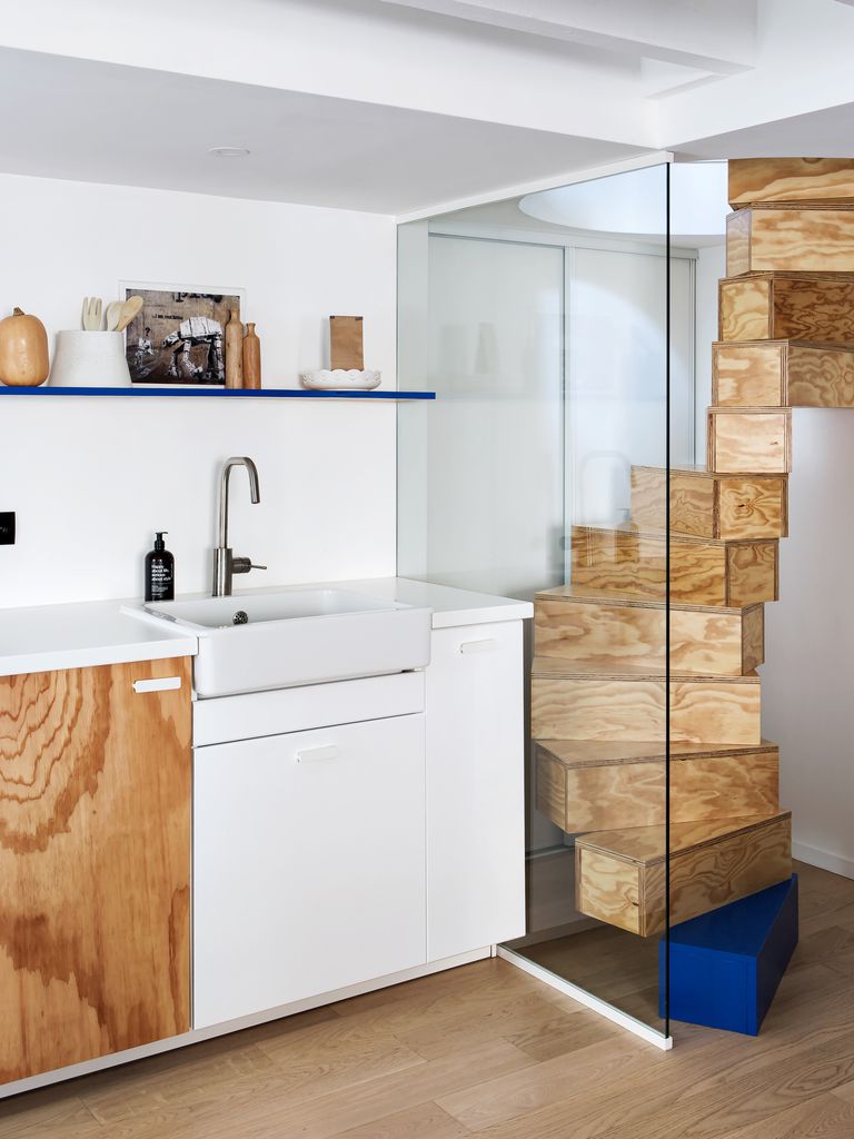 cuisine duplex minimaliste