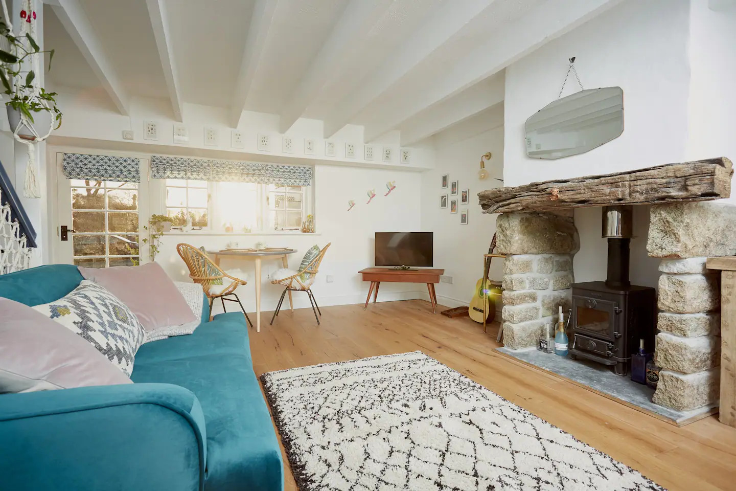 salon cottage avec cheminée salon cottage avec cheminée