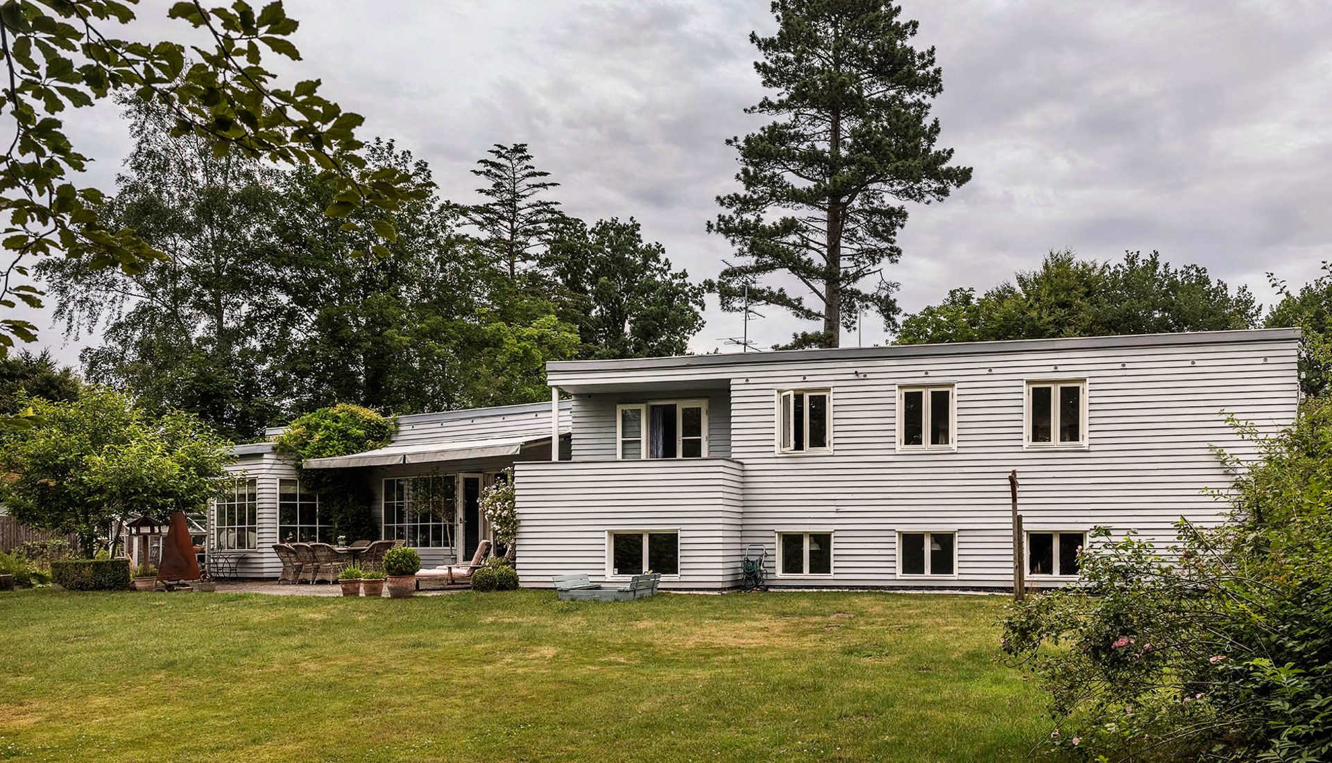 façade maison en bois