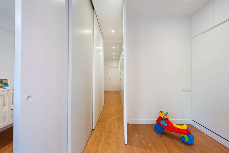 couloir avec rangements