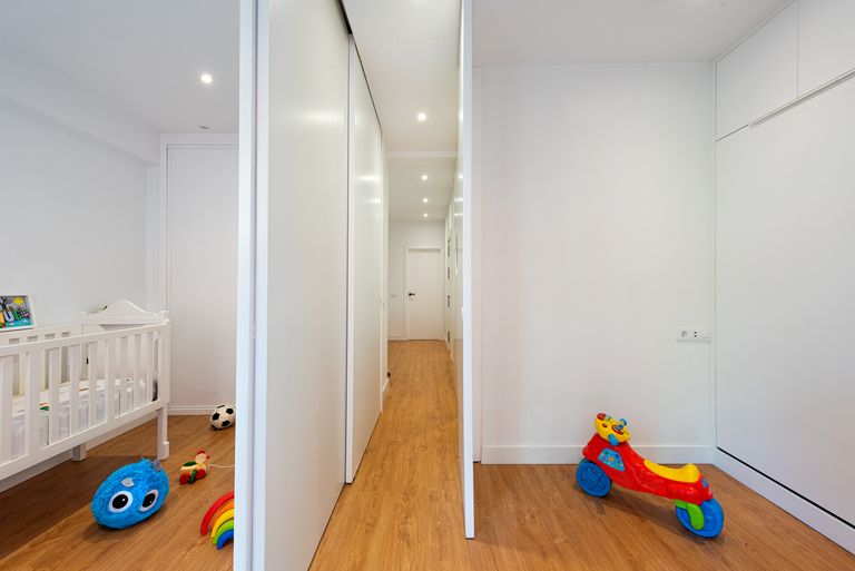couloir avec tangements