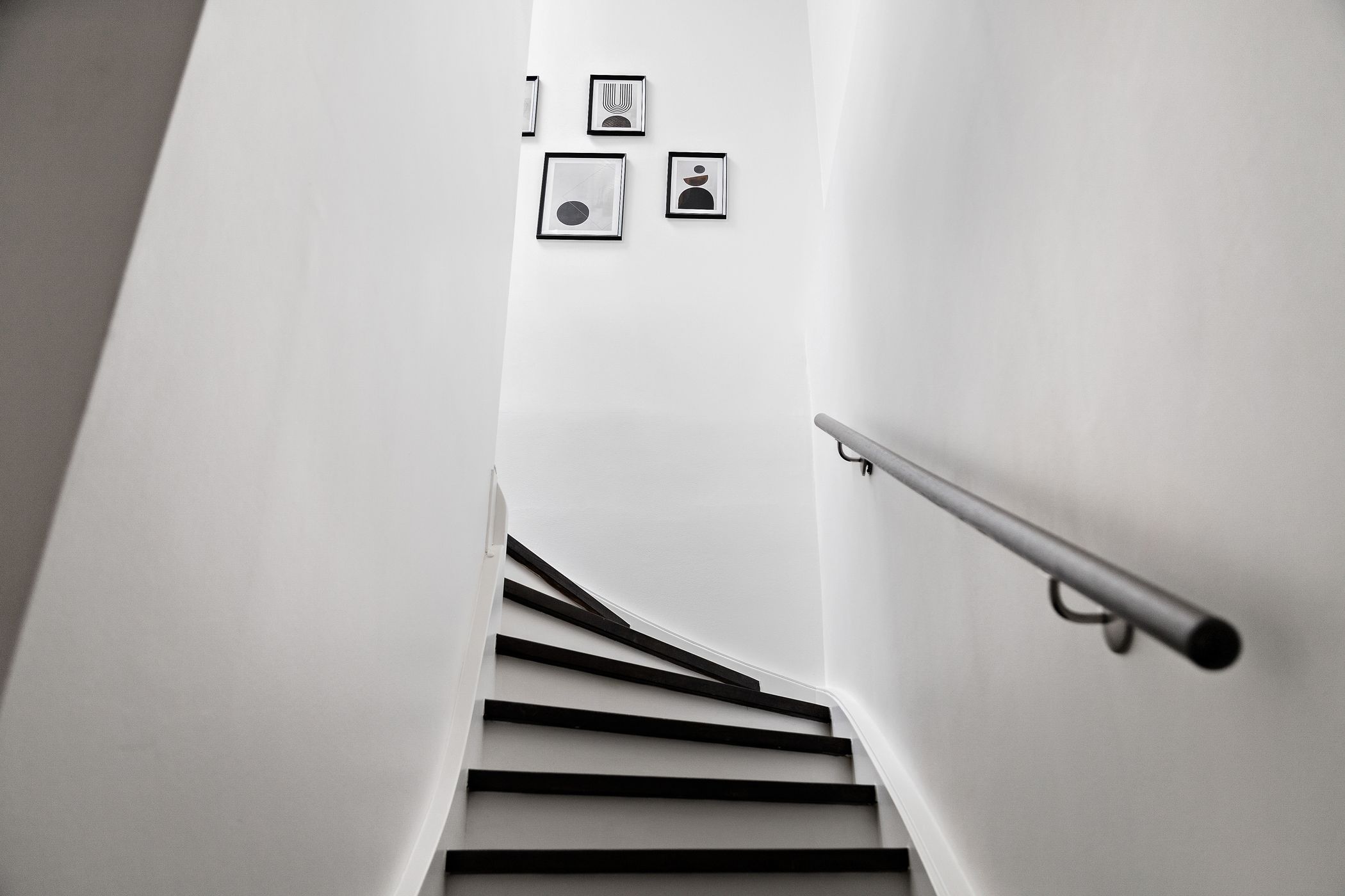 escalier noir et blanc escalier noir et blanc